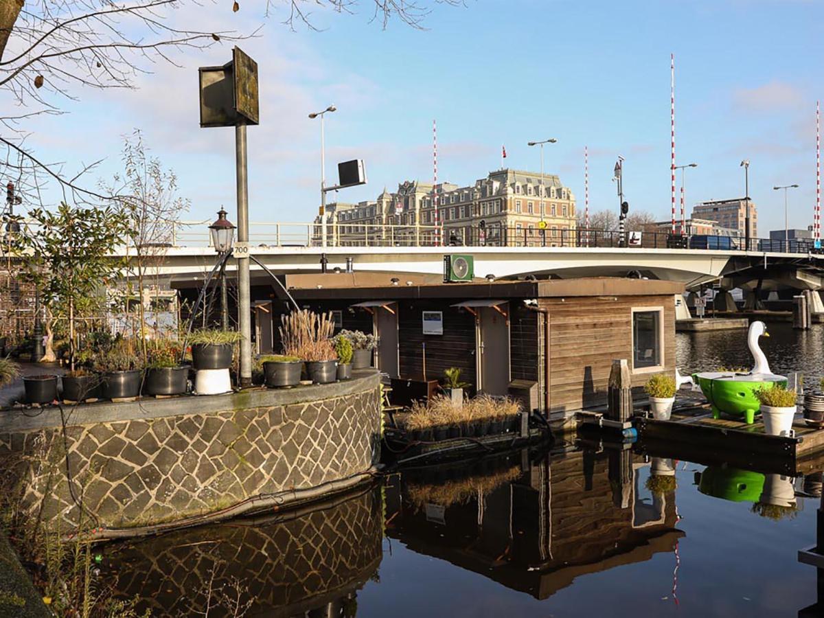 Houseboat Little Amstel Hotel Amsterdam Bagian luar foto