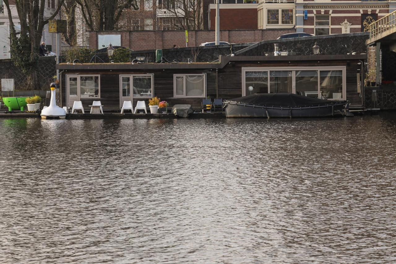 Houseboat Little Amstel Hotel Amsterdam Bagian luar foto