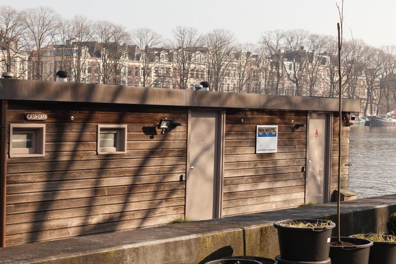 Houseboat Little Amstel Hotel Amsterdam Bagian luar foto