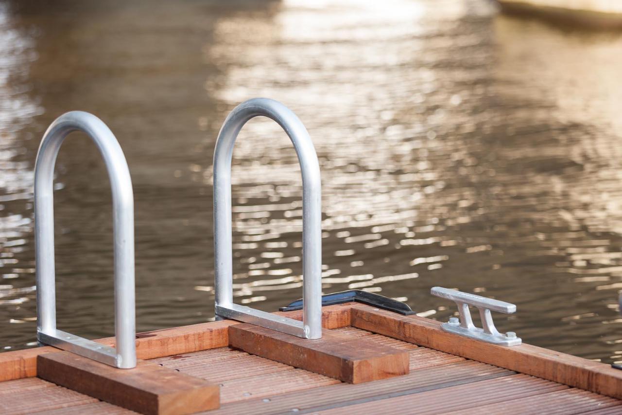 Houseboat Little Amstel Hotel Amsterdam Bagian luar foto