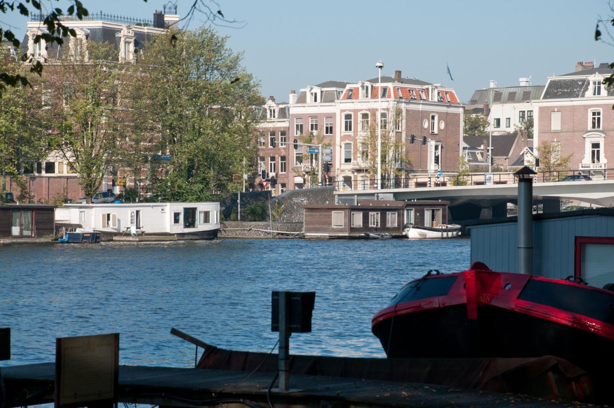Houseboat Little Amstel Hotel Amsterdam Bagian luar foto