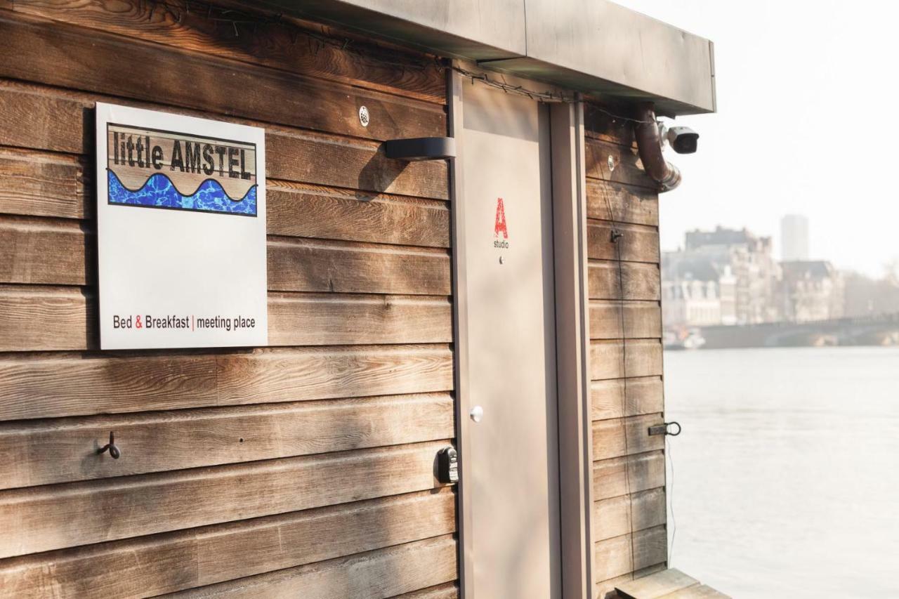 Houseboat Little Amstel Hotel Amsterdam Bagian luar foto