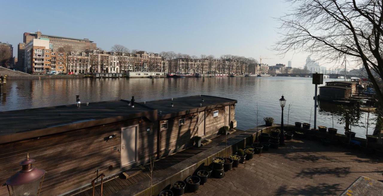 Houseboat Little Amstel Hotel Amsterdam Bagian luar foto