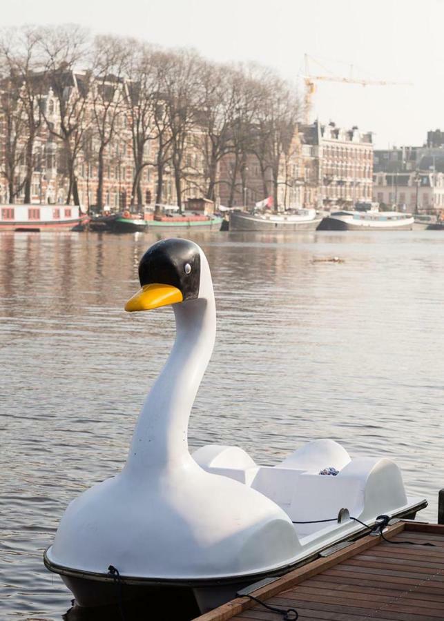 Houseboat Little Amstel Hotel Amsterdam Bagian luar foto