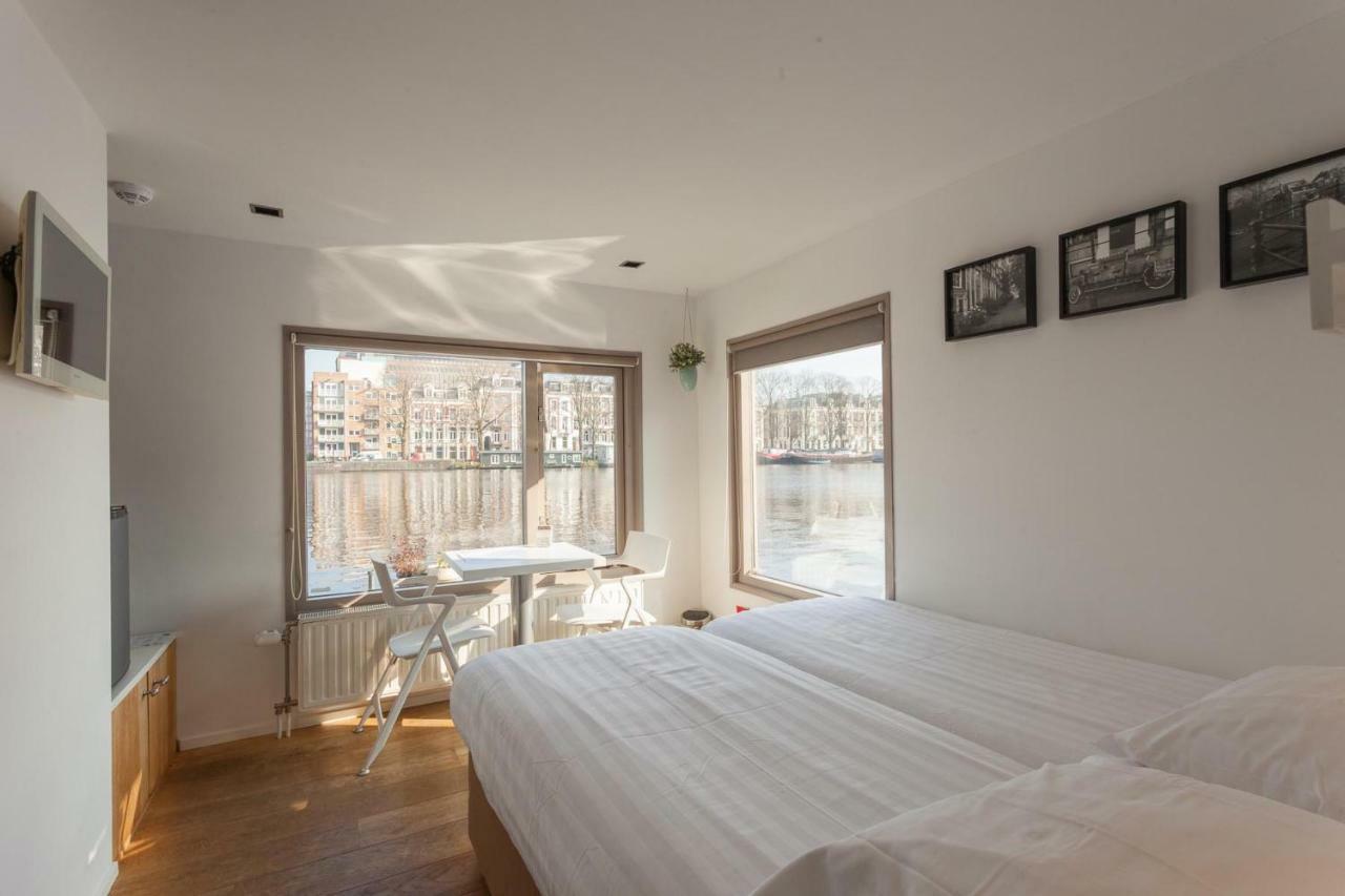 Houseboat Little Amstel Hotel Amsterdam Bagian luar foto